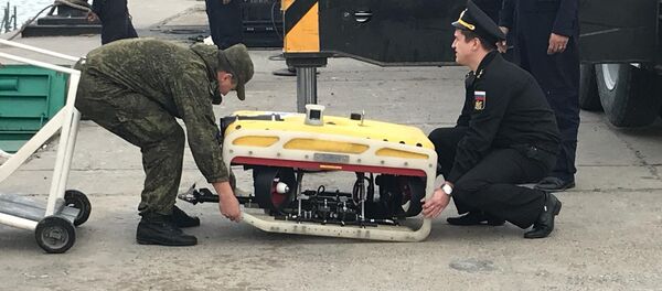 Pantera Plus, aparato submarino de búsqueda y rescate bajo el agua (archivo) Pantera Plus, aparato submarino de búsqueda y rescate bajo el agua (archivo) - Sputnik Mundo