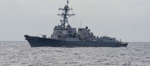 Destructor USS James E. Williams en el océano Atlántico (archivo) - Sputnik Mundo