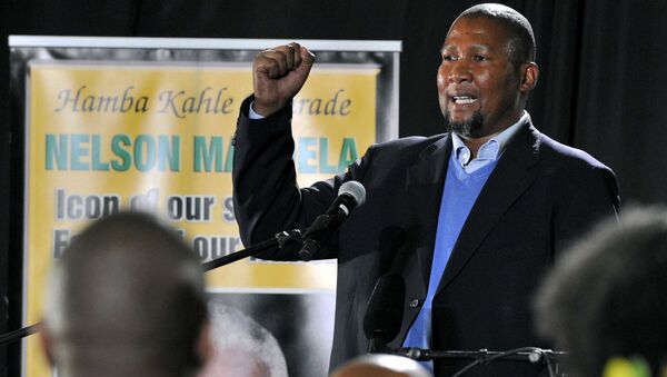 Mandla Mandela, nieto de Nelson Mandela (archivo) - Sputnik Mundo