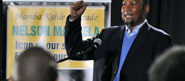 Mandla Mandela, nieto de Nelson Mandela (archivo) - Sputnik Mundo