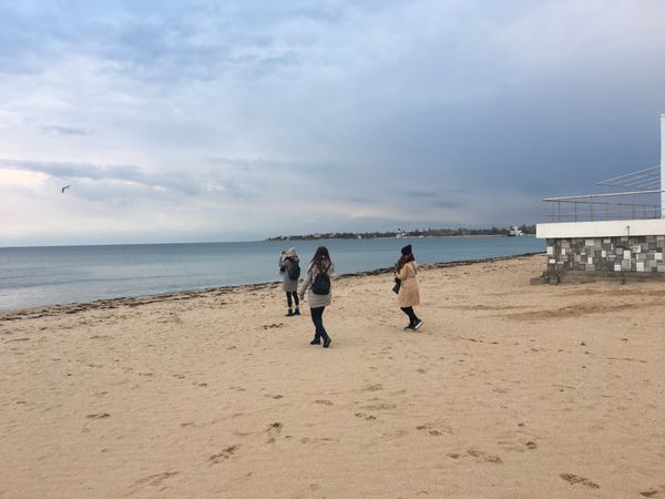 La costa del mar Negro en Eupatoria La costa del mar Negro en Eupatoria - Sputnik Mundo