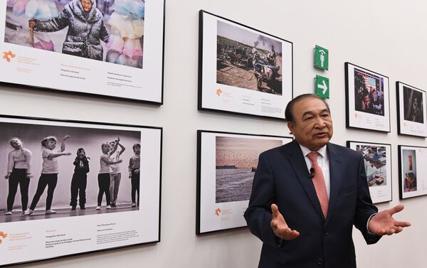 Exposición de las obras ganadoras del Tercer Concurso Internacional de Fotoperiodismo Andréi Stenin en el Centro de la Imagen de México. - Sputnik Mundo