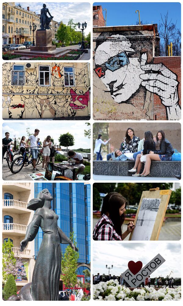 Fútbol, palacios y hípsters: conoce Rostov del Don, la sede más joven del Mundial 2018 Fútbol, palacios y hípsters: conoce Rostov del Don, la sede más joven del Mundial 2018 - Sputnik Mundo