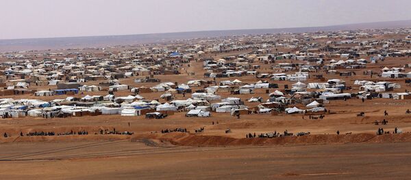 El campamento de refugiados Rukban (archivo) - Sputnik Mundo