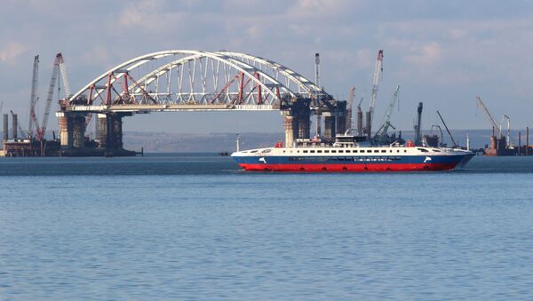 El puente de Crimea - Sputnik Mundo