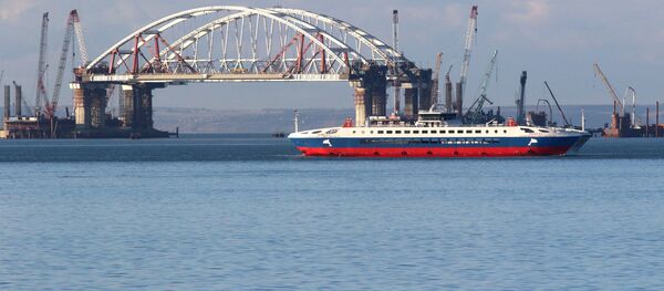 El puente de Crimea - Sputnik Mundo