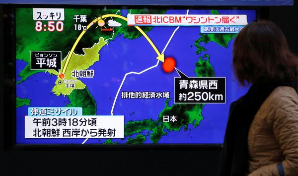 Sin censura: así fue el lanzamiento del misil balístico intercontinental de Corea del Norte - Sputnik Mundo