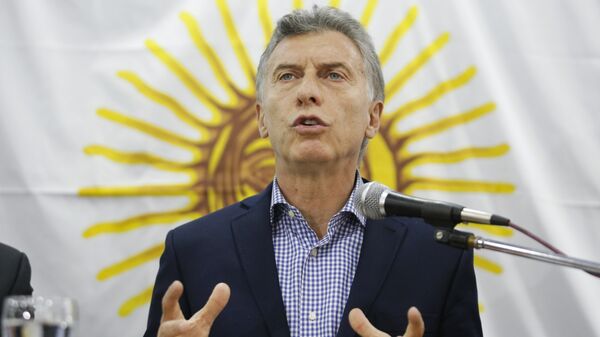 Mauricio Macri, presidente de Argentina - Sputnik Mundo