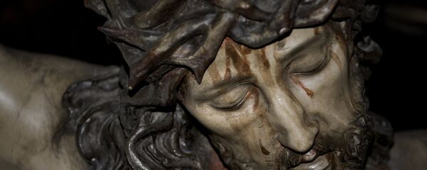 Una talla de Jesucristo (archivo) - Sputnik Mundo