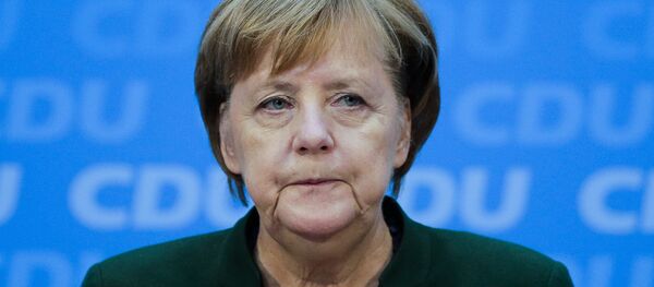 Angela Merkel, la canciller federal alemana - Sputnik Mundo