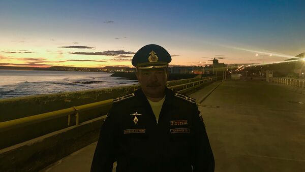 Serguéi Bashmakov, el capitán de primer rango - Sputnik Mundo