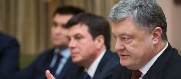 Petró Poroshenko, presidente de Ucrania Petró Poroshenko, presidente de Ucrania - Sputnik Mundo