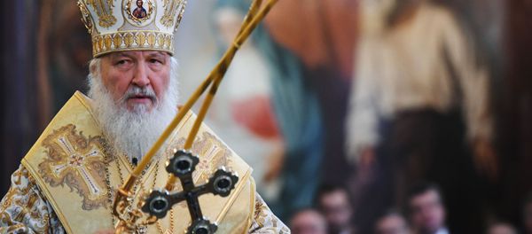 Патриарх Московский и всея Руси Кирилл проводит литургию в храме Христа Спасителя в свой день рождения - Sputnik Mundo