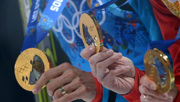 Medallas olímpicas de JJOO 2014 en Sochi - Sputnik Mundo