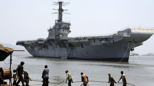 Portaviones Vikrant de la Armada India - Sputnik Mundo