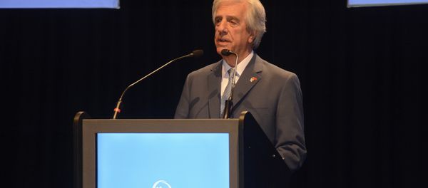 La sesión inaugural de la XI Cumbre China-LAC (América Latina y el Caribe) que se celebra en Punta del Este, sudeste de Uruguay La sesión inaugural de la XI Cumbre China-LAC (América Latina y el Caribe) que se celebra en Punta del Este, sudeste de Uruguay - Sputnik Mundo