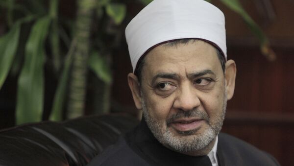 Ahmed Tayeb, el gran imán de la universidad islámica de El Cairo Al Azhar (archivo) - Sputnik Mundo