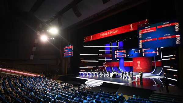 Imágnes del sorteo de grupos para la Copa del Mundo Rusia 2018 - Sputnik Mundo
