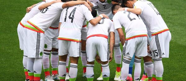La selección mexicana de fútbol (archivo) - Sputnik Mundo