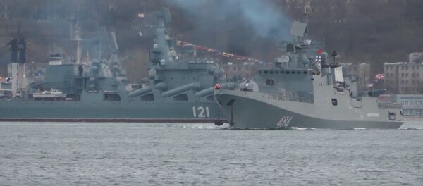 La fragata rusa Almirante Grigorovich vuelve al Mediterráneo - Sputnik Mundo