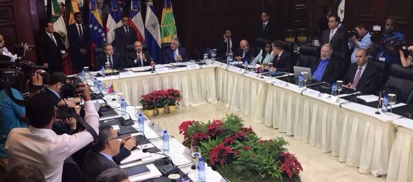 Delegación del Gobierno y la oposición inician segunda jornada de diálogo - Sputnik Mundo