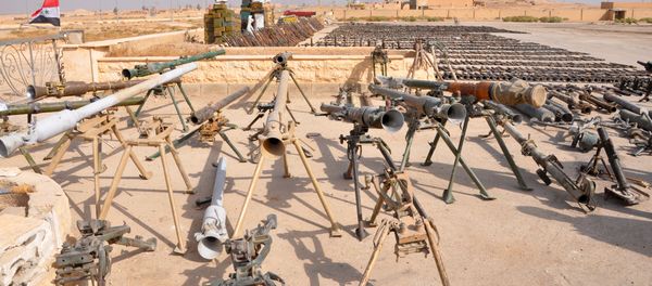 Armas arrebatadas a Daesh por el Ejército sirio (archivo) Armas arrebatadas a Daesh por el Ejército sirio (archivo) - Sputnik Mundo