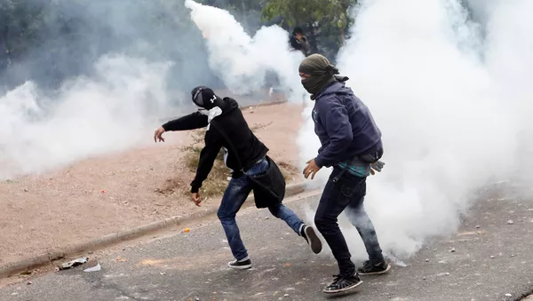 Protestas en Honduras - Sputnik Mundo