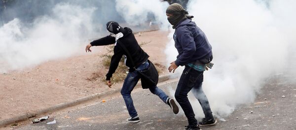 Protestas en Honduras - Sputnik Mundo