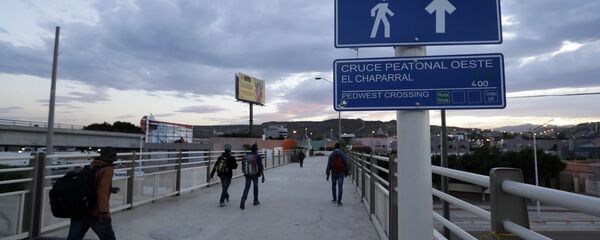 La frontera entre México y EEUU - Sputnik Mundo