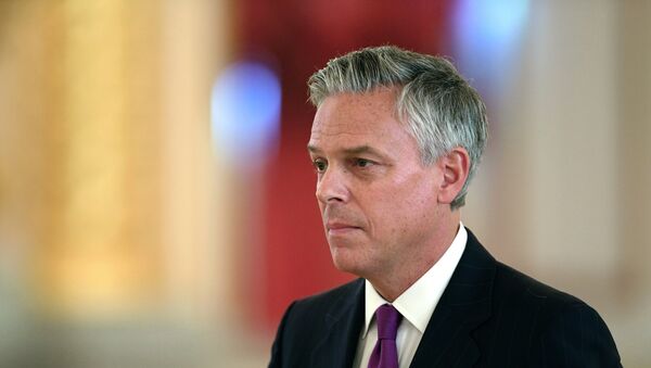 Jon Huntsman, embajador estadounidense en Moscú - Sputnik Mundo