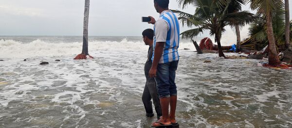 El paso del ciclón Ockhi - Sputnik Mundo