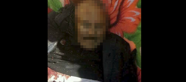 El supuesto cadáver del expresidente de Yemen, Alí Abdalá Salé - Sputnik Mundo