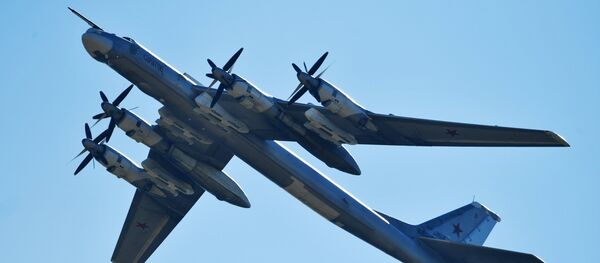Bombardero estratégico ruso Tu-95MS - Sputnik Mundo