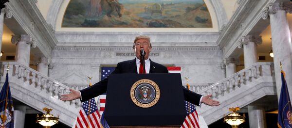 Donald Trump, presidente de EEUU - Sputnik Mundo