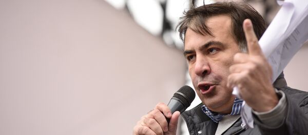 Mijaíl Saakashvili, expresidente de Georgia y exgobernador de la región ucraniana de Odesa (archivo) - Sputnik Mundo