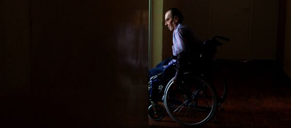 Una silla de ruedas (imagen referencial) - Sputnik Mundo