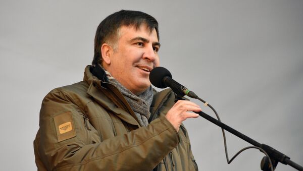 Mijaíl Saakashvili, expresidente de Georgia y exgobernador de la región ucraniana de Odesa - Sputnik Mundo