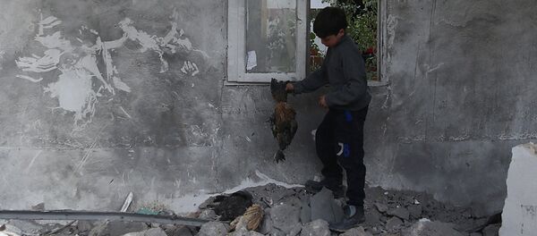 Edificios destruidos en Siria - Sputnik Mundo