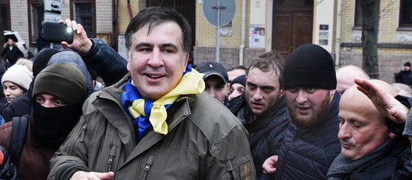 Mijaíl Saakashvili, expresidente de Georgia y exgobernador de la región ucraniana de Odesa - Sputnik Mundo