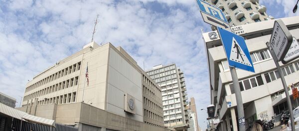 La embajada de EEUU en Tel Aviv, Israel La embajada de EEUU en Tel Aviv, Israel - Sputnik Mundo