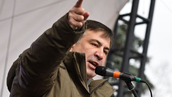 Mijaíl Saakashvili, expresidente de Georgia y exgobernador de la región ucraniana de Odesa - Sputnik Mundo