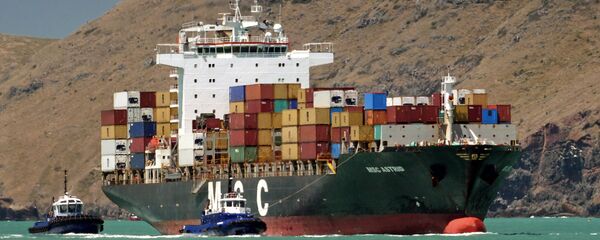 Buque de carga (imagen referencial) - Sputnik Mundo