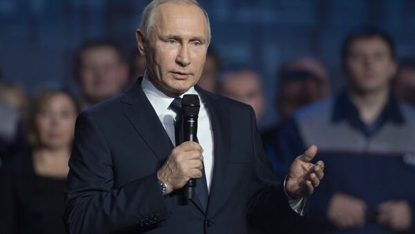 Vladímir Putin, el presidente de Rusia - Sputnik Mundo