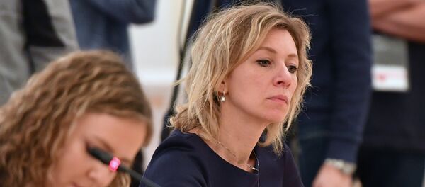 María Zajárova, portavoz del Ministerio de Exteriores de Rusia - Sputnik Mundo