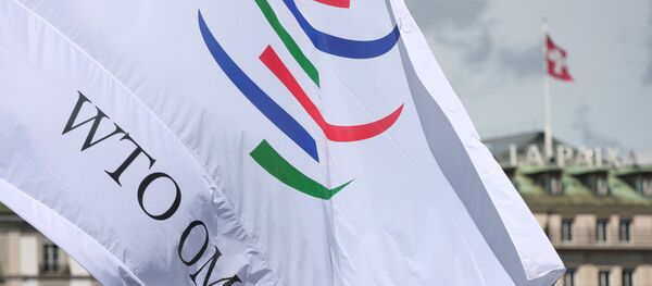 Bandera de la Organización Mundial de Comercio - Sputnik Mundo