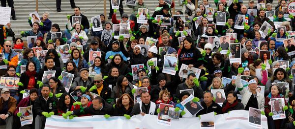 Manifestación en Washington pidiendo una solución para los 'dreamers' - Sputnik Mundo