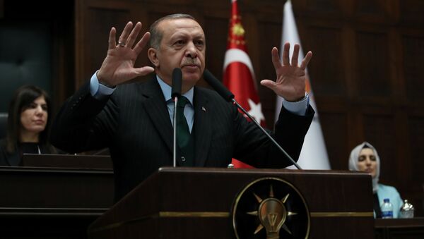 Recep Tayyip Erdogan, presidente de Turquía Recep Tayyip Erdogan, presidente de Turquía - Sputnik Mundo
