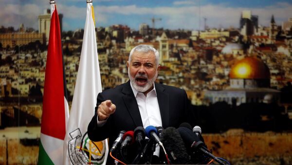 Ismail Haniyeh, líder del movimiento Hamás - Sputnik Mundo