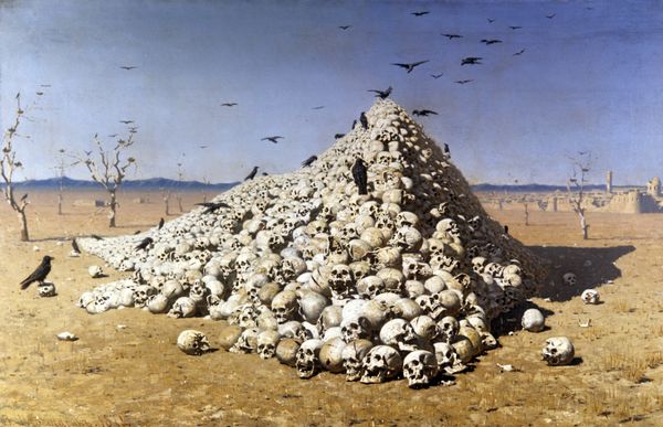 'La Apoteosis de la guerra' de Vasili Vereshchaguin (1871) 'La Apoteosis de la guerra' de Vasili Vereshchaguin (1871) - Sputnik Mundo