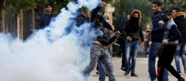 Disturbios en Belén, Cisjordania Disturbios en Belén, Cisjordania - Sputnik Mundo
